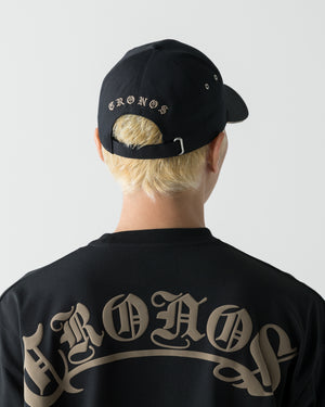 CRONOS BLACKLETTER CAP【GREIGE】