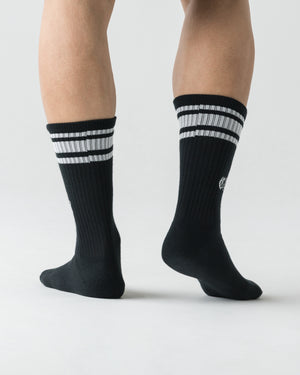 CRONOS BLACKLETTER SOCKS【BLACK】