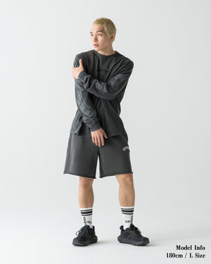 CRONOS BLACKLETTER  L/S TEE【V BLACK】