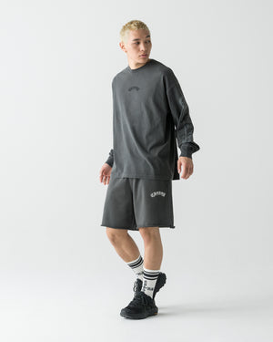 CRONOS BLACKLETTER SOCKS【WHITE】