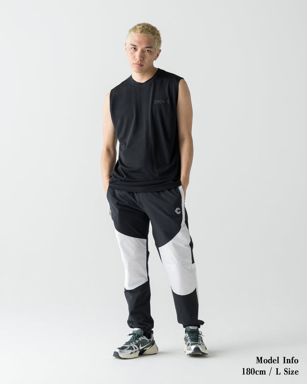 CRONOS EASY FIT SLEEVELESS【BLACK】