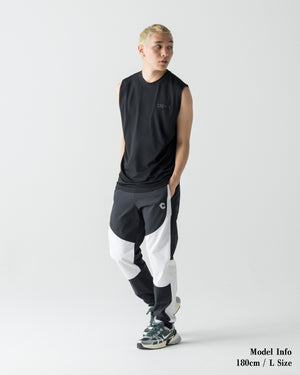 CRONOS EASY FIT SLEEVELESS【BLACK】