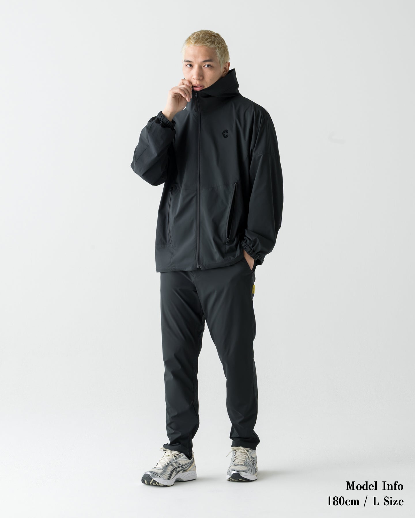 クロノス　CRONOS ALL WEATHER BLOUSON 上下セット CRONOS ALL WEATHER BLOUSON【BLACK】
