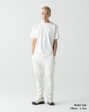 CRONOS TEXTURE REGULAR S/S TEE【WHITE】