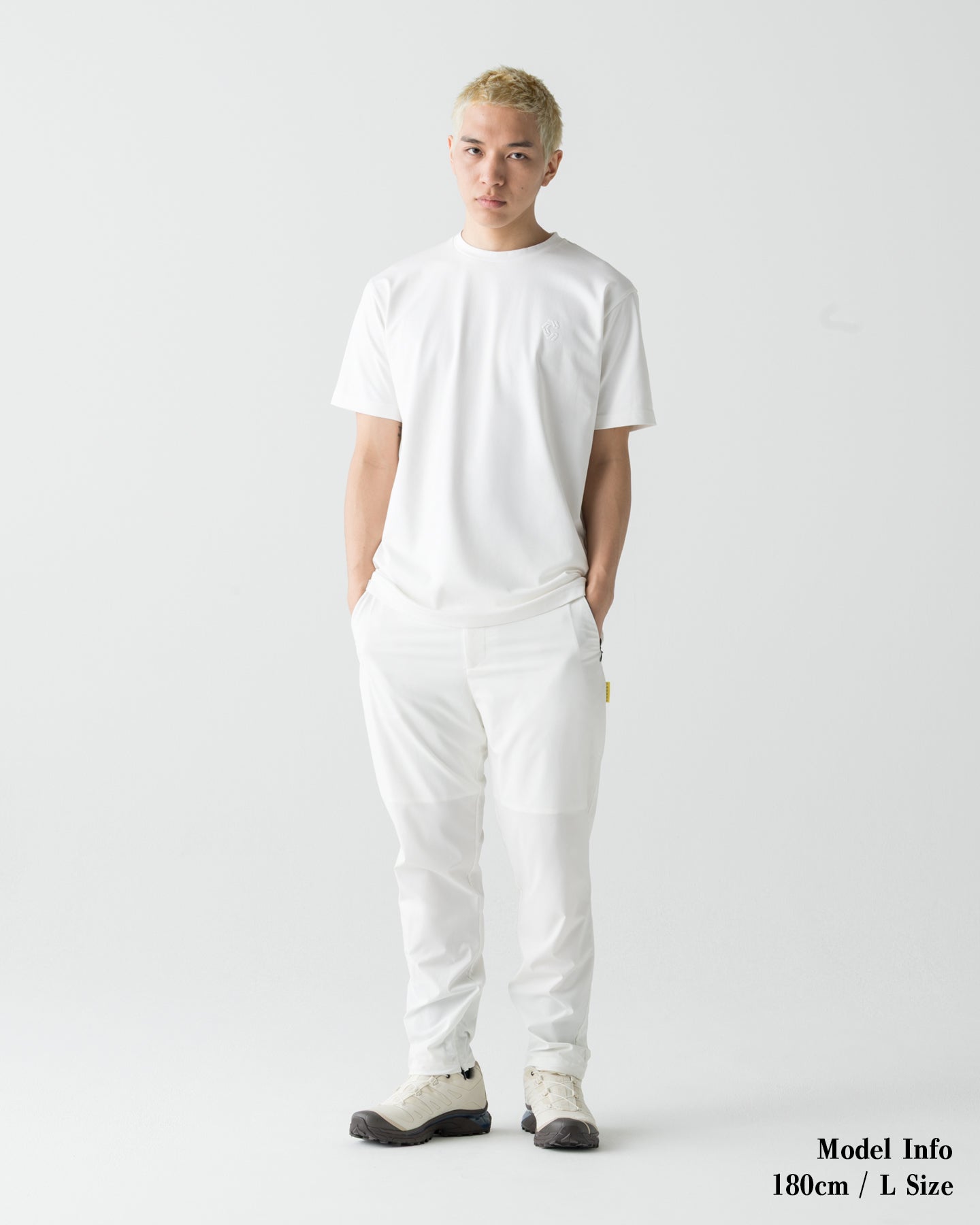 【新品】CRONOS ホワイト ナイロンストレッチ　カーゴパンツ 38(M) CRONOS ALL WEATHER PANTS【WHITE】