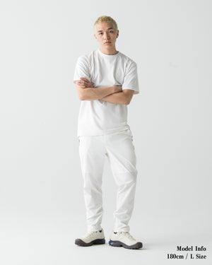CRONOS TEXTURE REGULAR S/S TEE【WHITE】