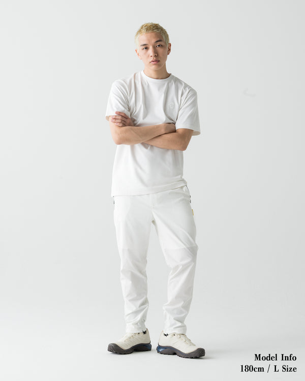 CRONOS TEXTURE REGULAR S/S TEE【WHITE】