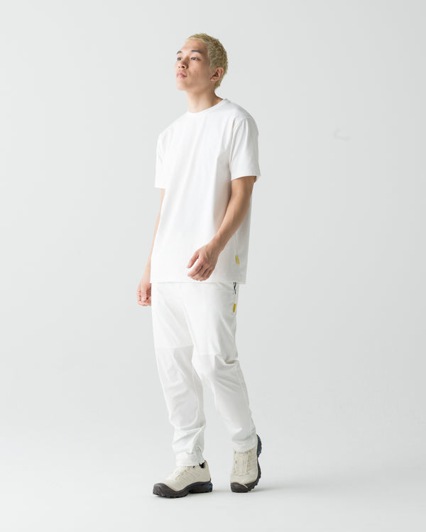 CRONOS TEXTURE REGULAR S/S TEE【WHITE】