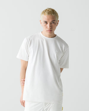 CRONOS TEXTURE REGULAR S/S TEE【WHITE】