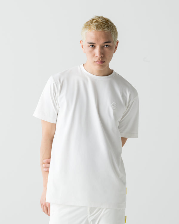CRONOS TEXTURE REGULAR S/S TEE【WHITE】