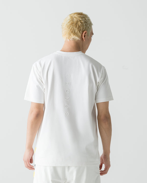 CRONOS TEXTURE REGULAR S/S TEE【WHITE】