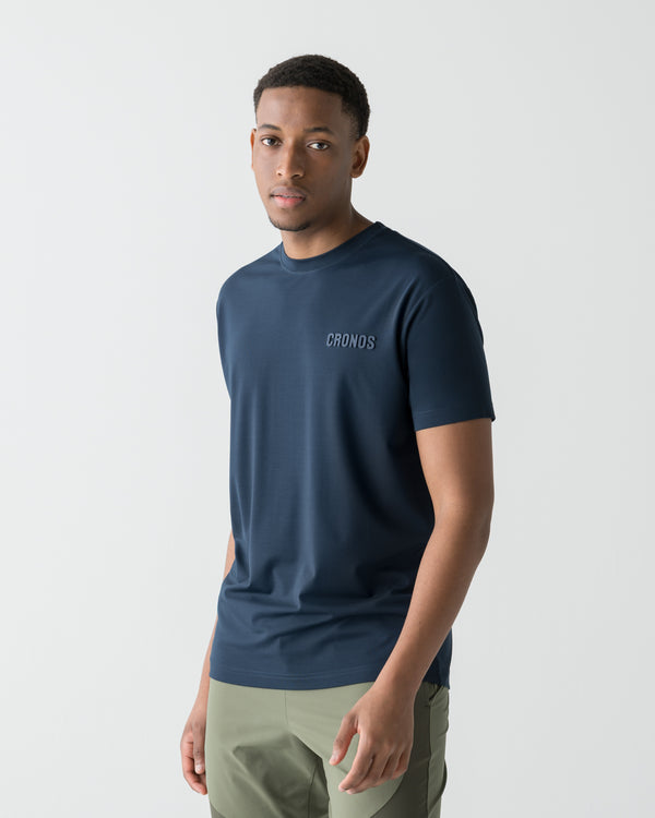 CRONOS EASY FIT S/S TEE【NAVY】
