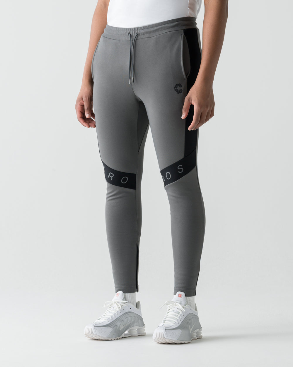 CRONOS DIAGONAL SKINNY PANTS【D.GRAY】