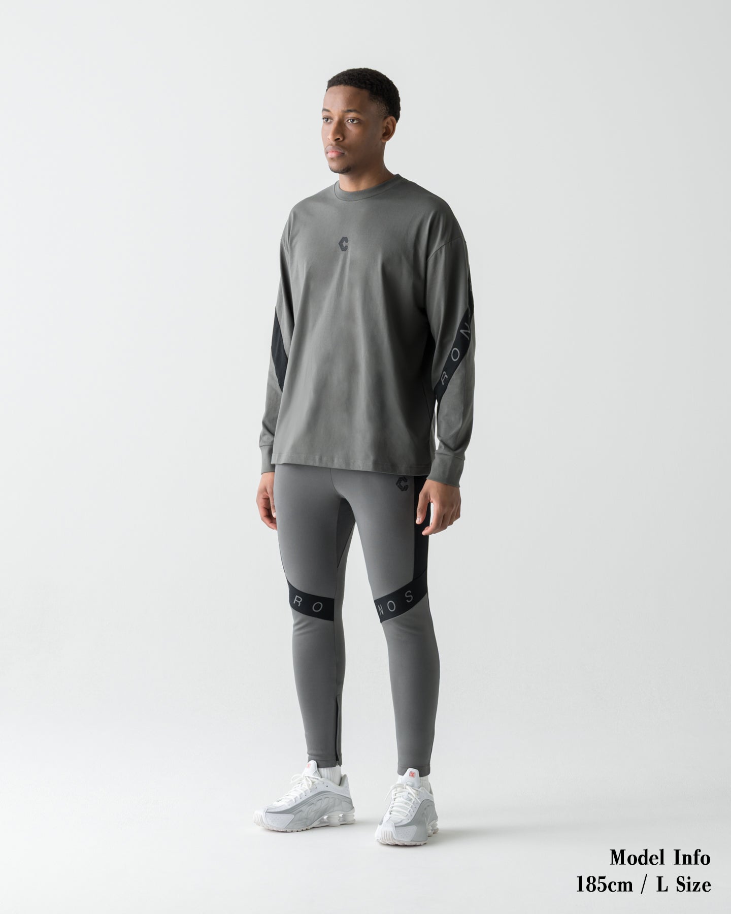 CRONOS DIAGONAL SKINNY PANTS【D.GRAY】