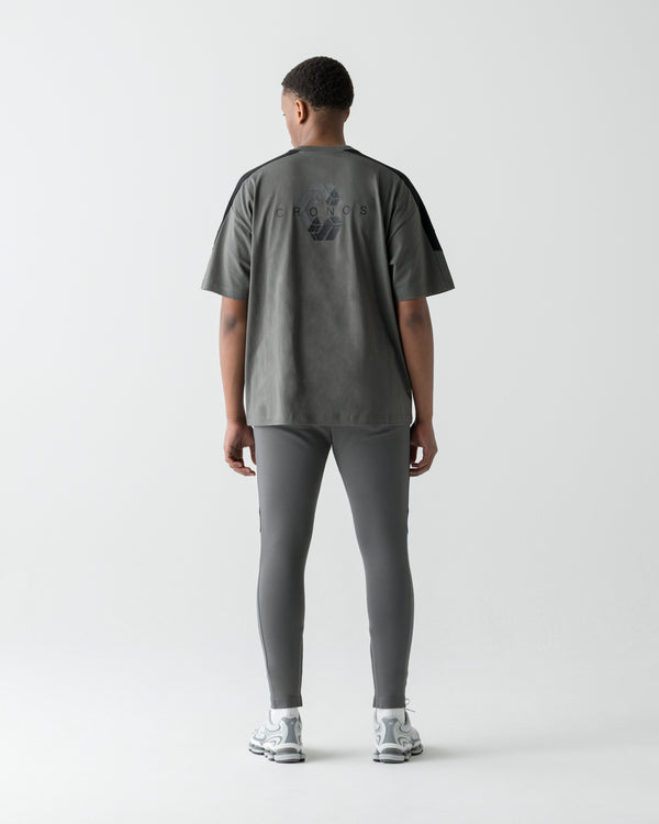 CRONOS DIAGONAL SKINNY PANTS【D.GRAY】