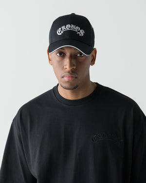 CRONOS BLACKLETTER CAP【WHITE】