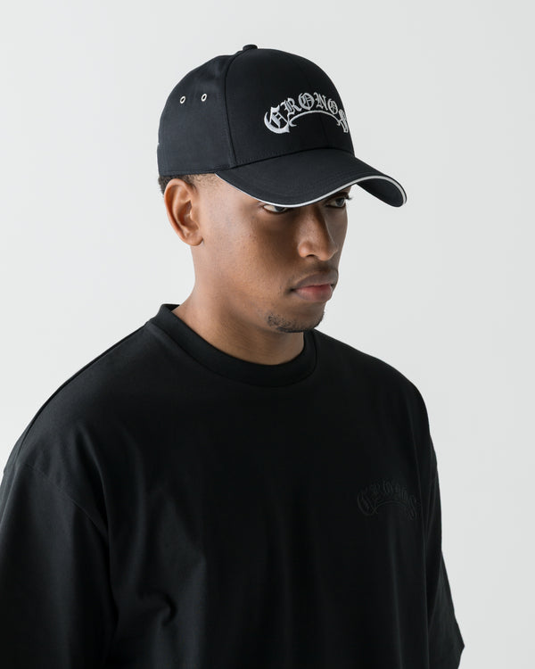 CRONOS BLACKLETTER CAP【WHITE】
