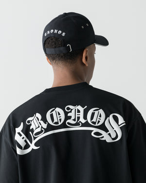 CRONOS BLACKLETTER CAP【WHITE】