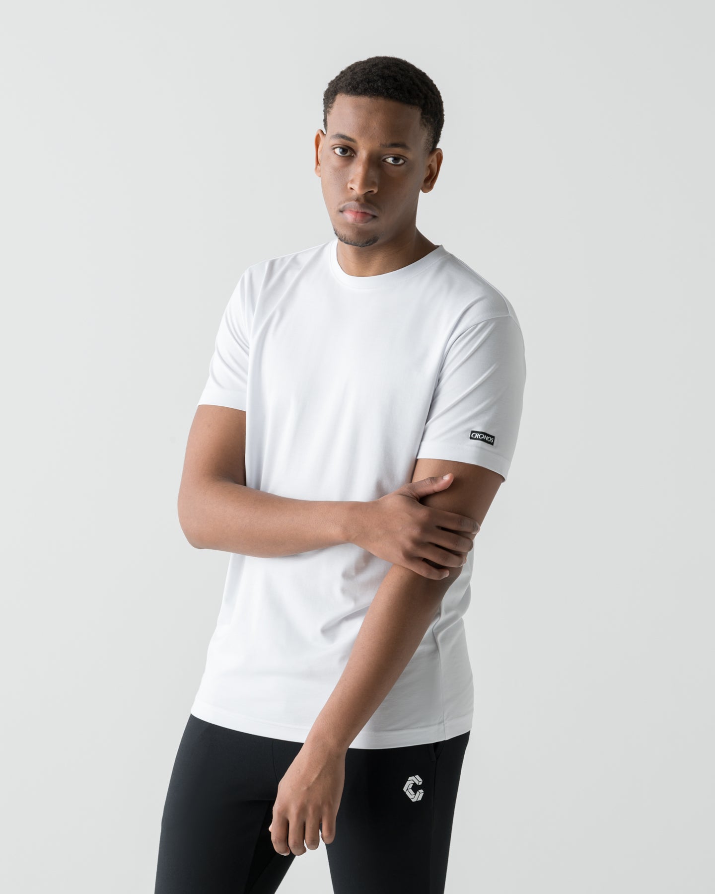 CRONOS XL Tシャツ ホワイト/ブラック CRONOS×DRAGONS S/S TEE【WHITE】
