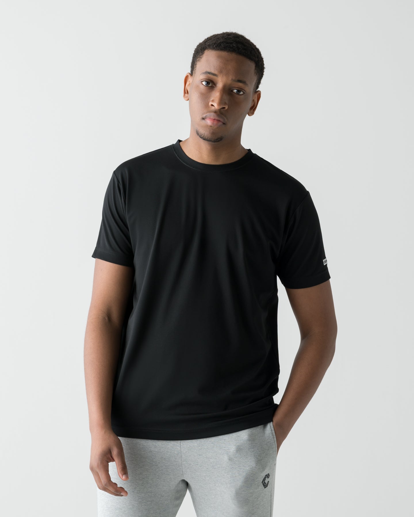 CRONOS 黒 Tシャツ CRONOS FRONT BACK CONTRAST T-SHIRT【BLACK】
