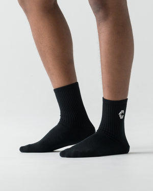 CRONOS DAILY 2PACK SOCKS【BLACK】