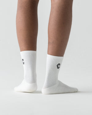 CRONOS DAILY 2PACK SOCKS【WHITE】