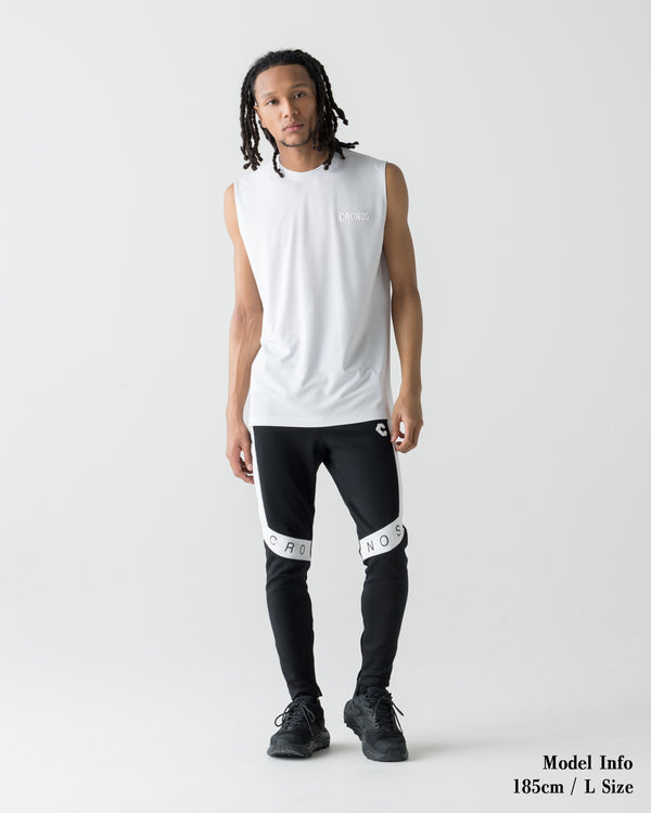 CRONOS EASY FIT SLEEVELESS【WHITE】
