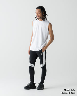CRONOS EASY FIT SLEEVELESS【WHITE】