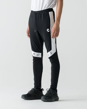 CRONOS DIAGONAL SKINNY PANTS【BLACK】