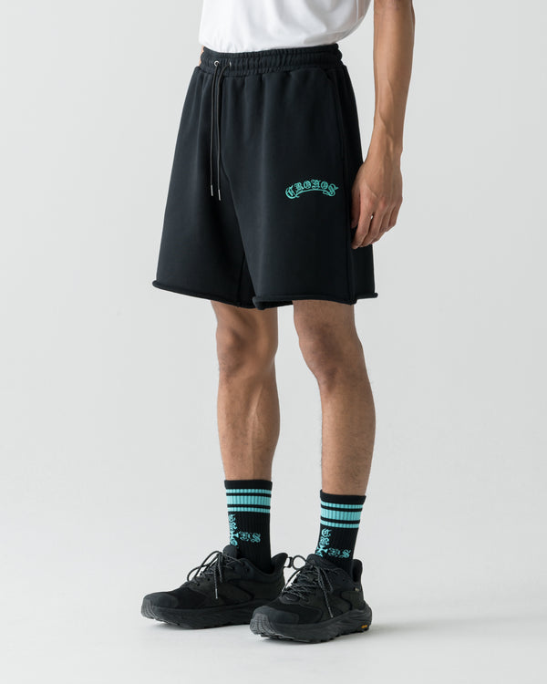 CRONOS BLACKLETTER SOCKS【T. BLUE】