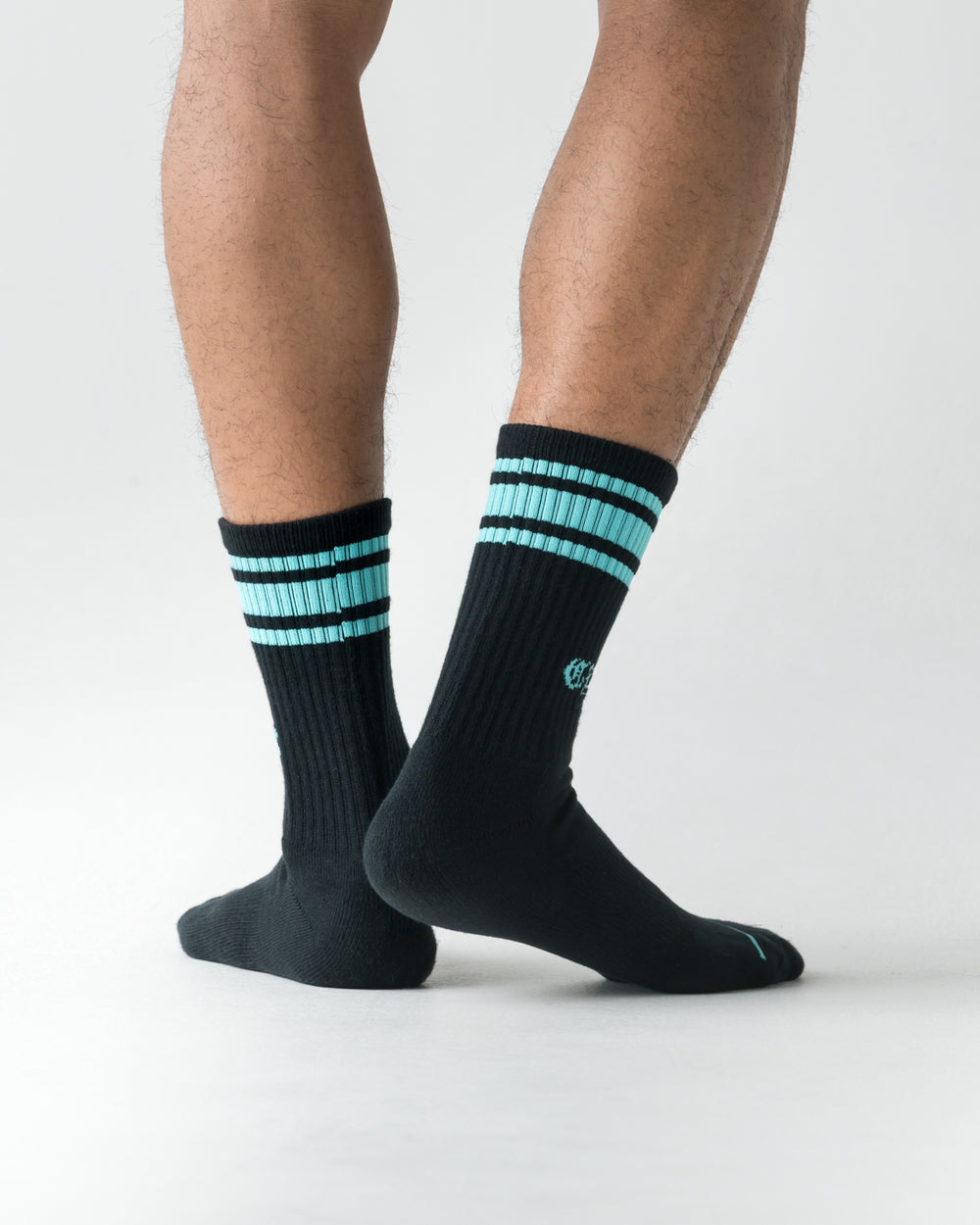 CRONOS BLACKLETTER SOCKS【T. BLUE】