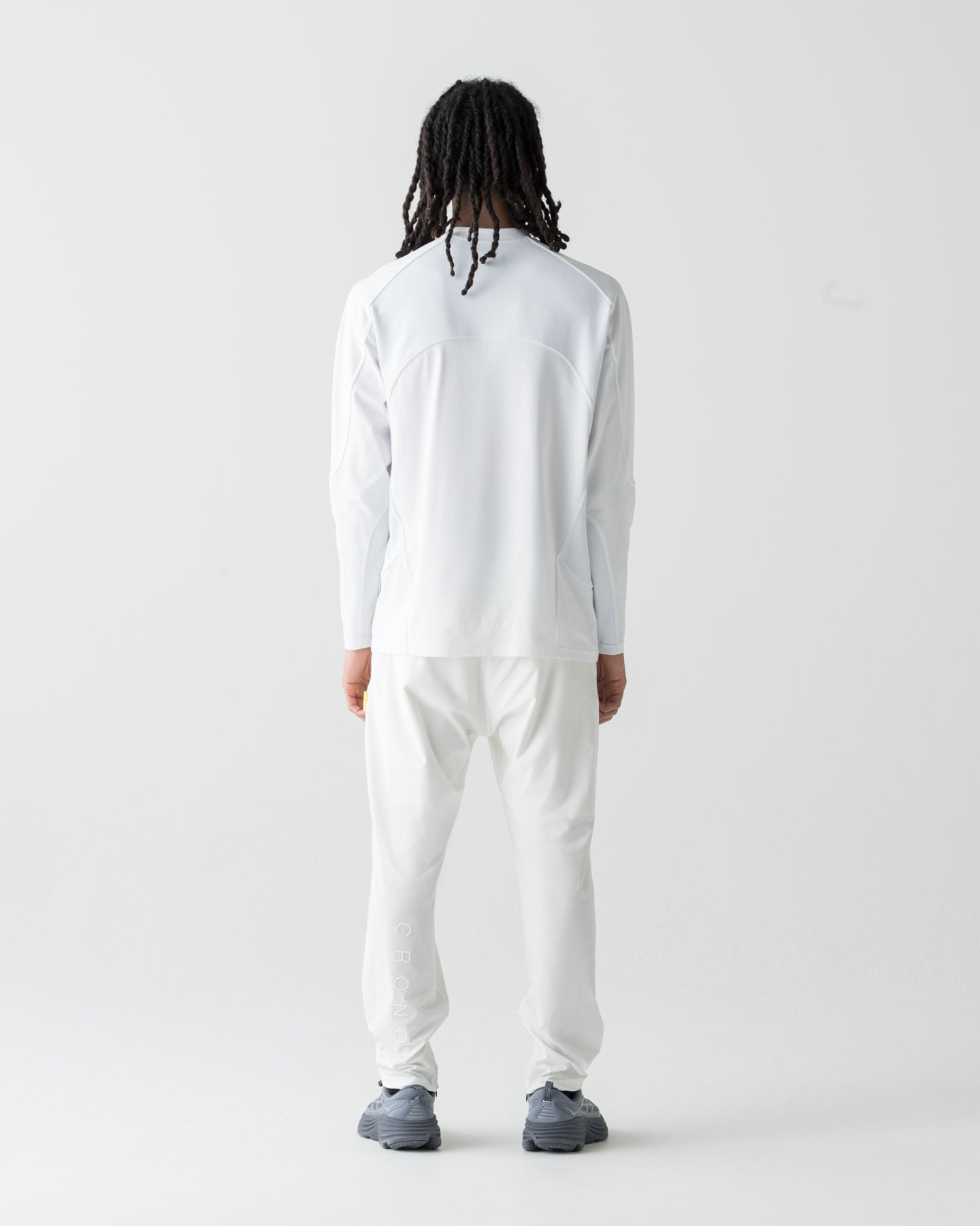 CRONOS WIDE SILHOUETTE L/S TEE【WHITE】