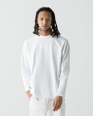 CRONOS WIDE SILHOUETTE L/S TEE【WHITE】