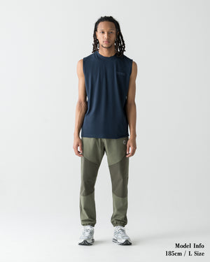 CRONOS EASY FIT SLEEVELESS【NAVY】