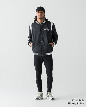 CRONOS BLACKLETTER SNAP BLOUSON【BLACK】