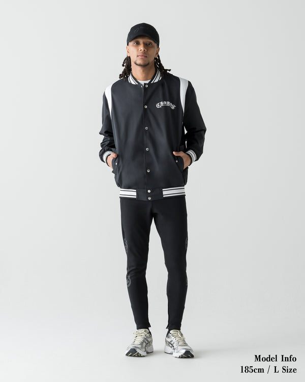 CRONOS BLACKLETTER SNAP BLOUSON【BLACK】