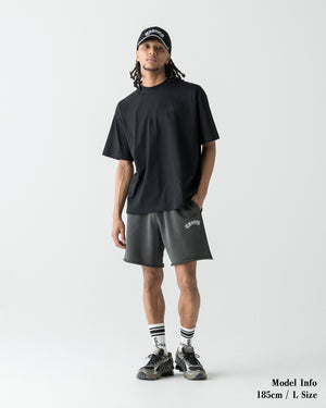 CRONOS BLACKLETTER SHORTS【V BLACK】