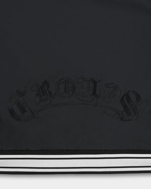 CRONOS BLACKLETTER SNAP BLOUSON【BLACK】