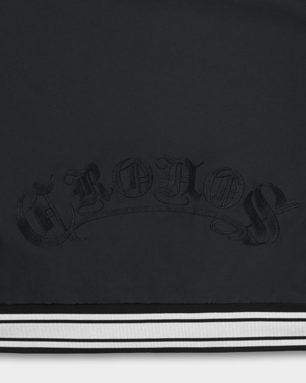 CRONOS BLACKLETTER SNAP BLOUSON【BLACK】