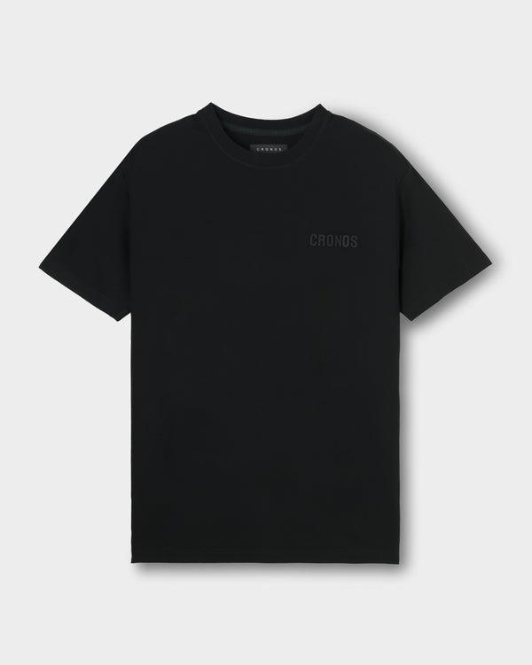 CRONOS EASY FIT S/S TEE【BLACK】