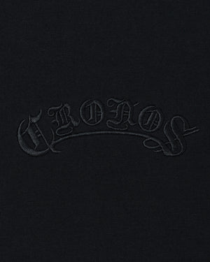 CRONOS BLACKLETTER S/S TEE【BLACK×ORANGE】