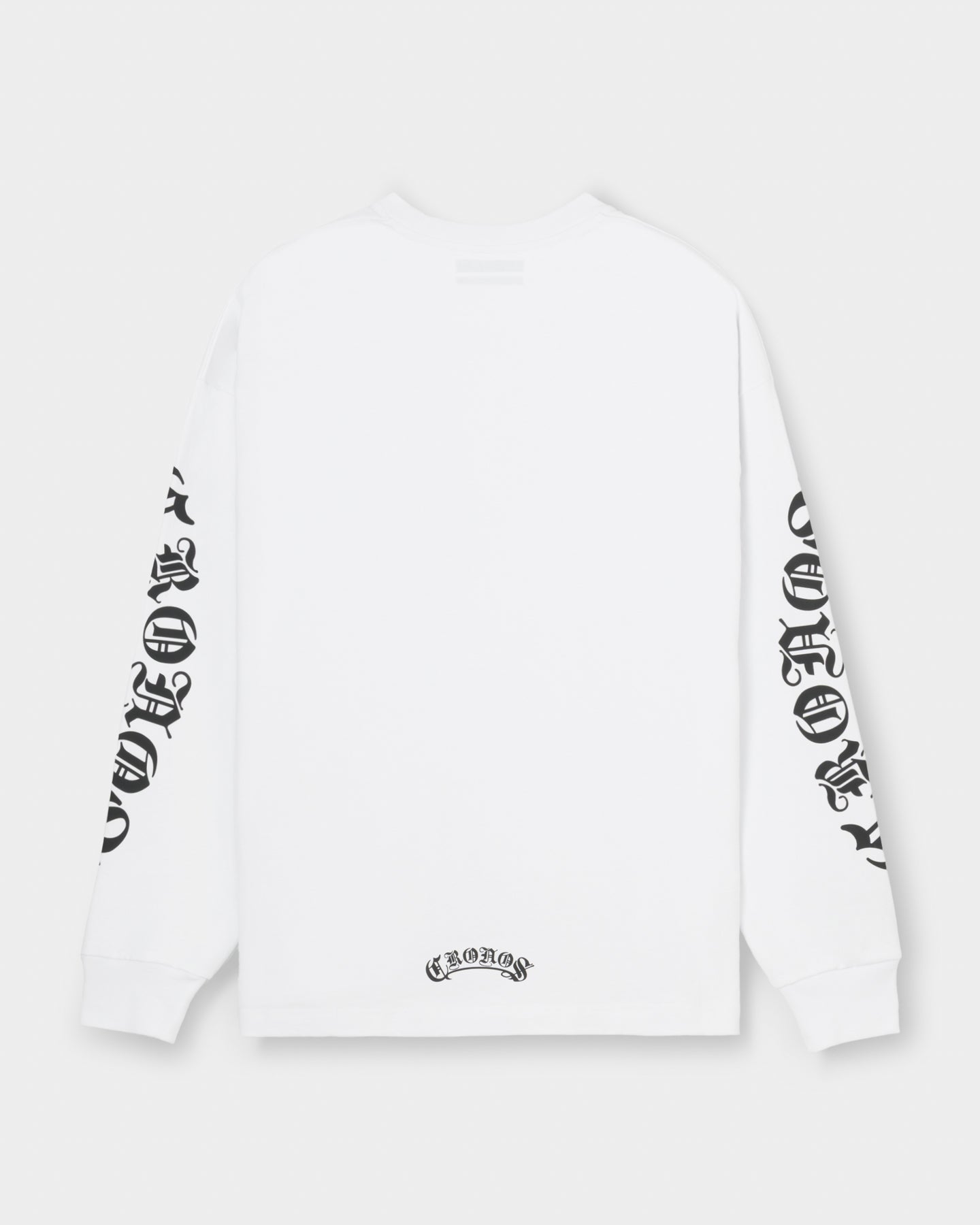 CRONOS BLACKLETTER L/S TEE【WHITE】