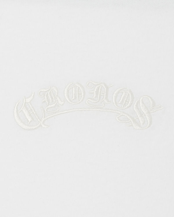 CRONOS BLACKLETTER  L/S TEE【WHITE】