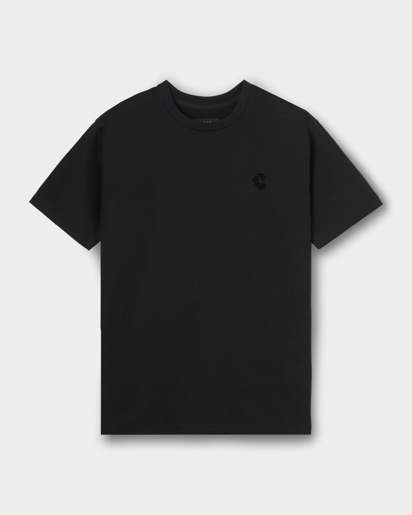 CRONOS TEXTURE REGULAR S/S TEE【BLACK】
