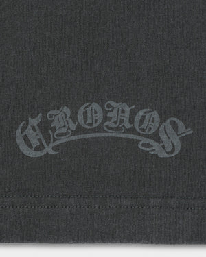 CRONOS BLACKLETTER  L/S TEE【V BLACK】