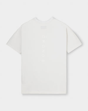 CRONOS TEXTURE REGULAR S/S TEE【WHITE】