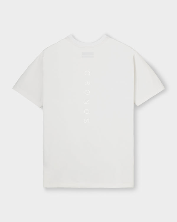 CRONOS TEXTURE REGULAR S/S TEE【WHITE】
