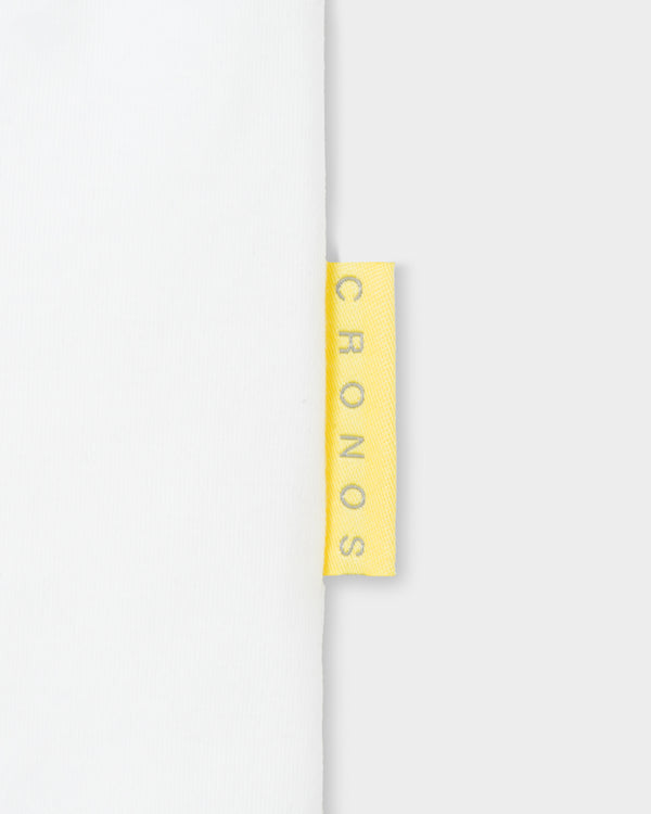 CRONOS TEXTURE REGULAR S/S TEE【WHITE】