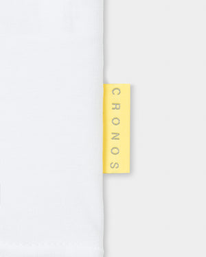 CRONOS WIDE SILHOUETTE L/S TEE【WHITE】