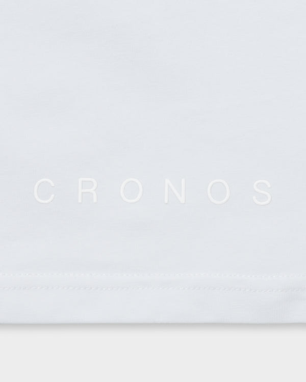 CRONOS WIDE SILHOUETTE L/S TEE【WHITE】